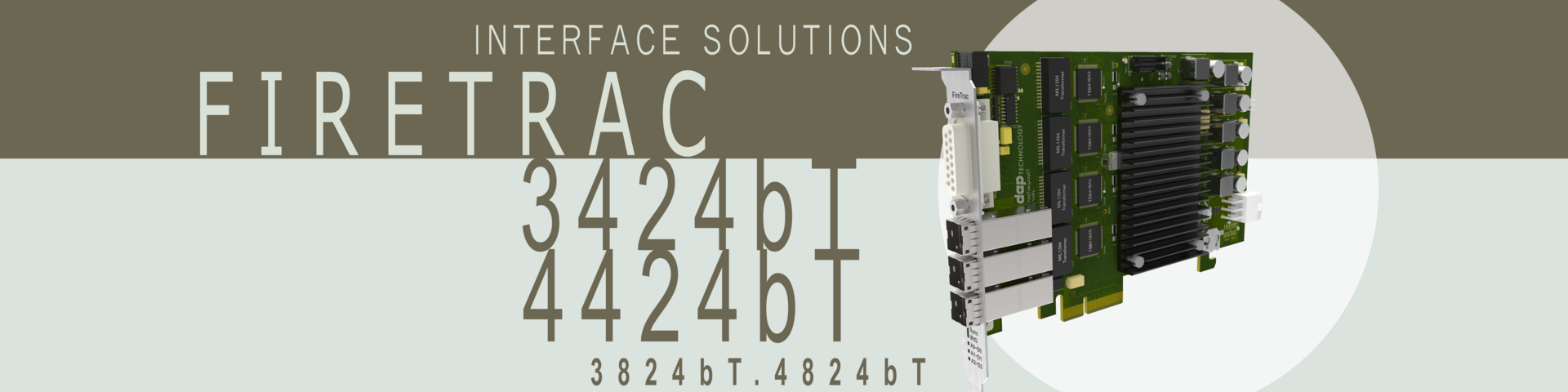 AS5643 Advanced Interface Card - FireTracx424bT/x824bT