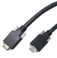 1394 Connectivity - Standard 1394a Cable 6pin - 6pin1394 Connectivity - Standard 1394b Cable Beta ScrewLock 9pin - 9pin
