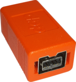 1394 Connectivity - Standard 1394a Cable 6pin - 6pin1394 Connectivity - 1394b Coupler Bilingual